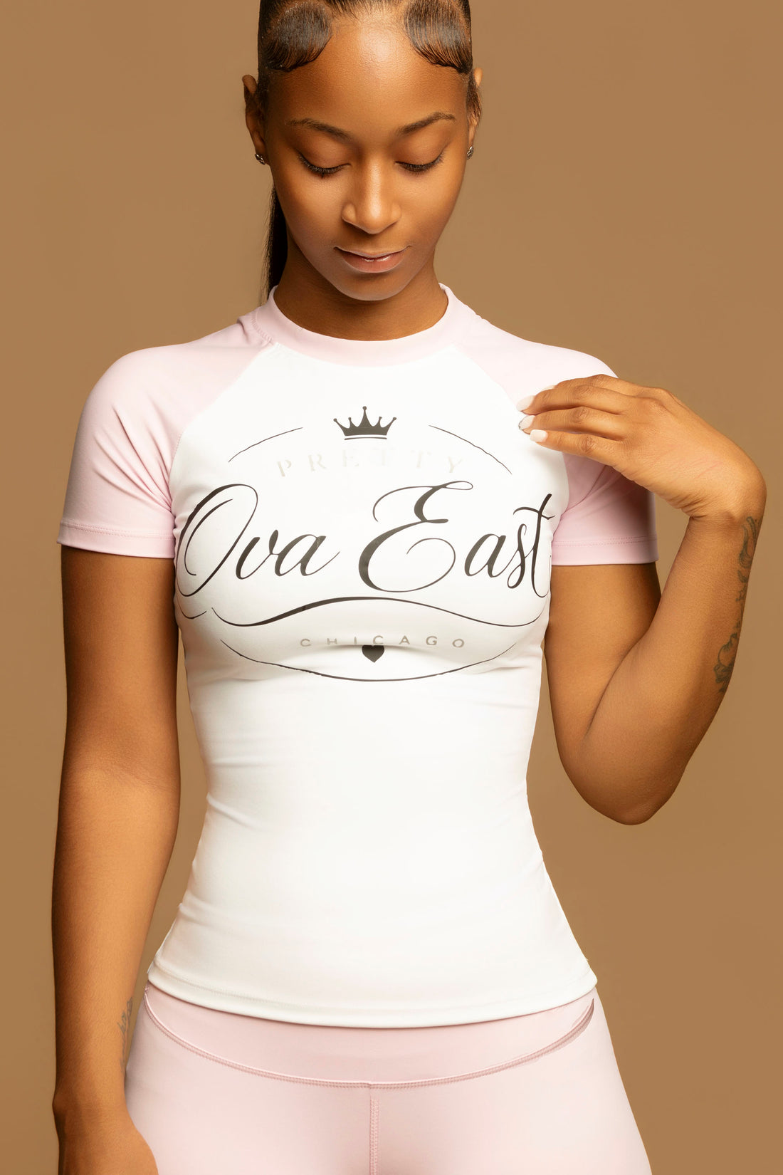 Viva East Graphic Fitted T-Shirt