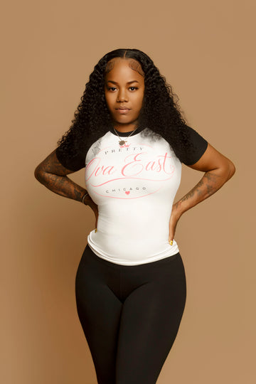 Viva East Graphic Fitted T-Shirt